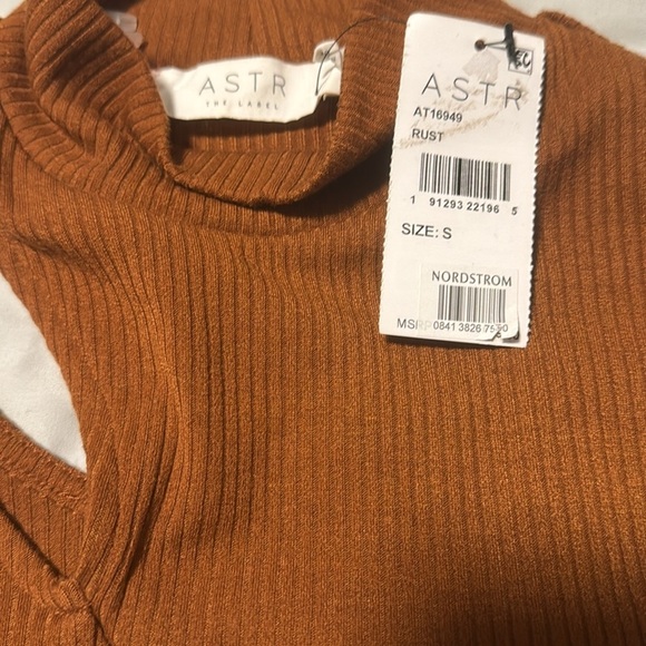 NTW Astr the label rust cut out bodysuit - Picture 3 of 5